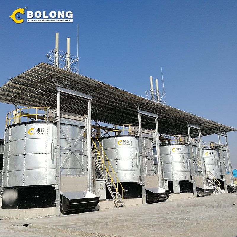 innovative animal manure composting tank